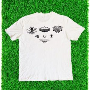 “Racing” White Tee